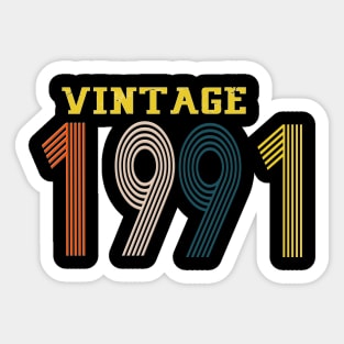 1991 Sticker